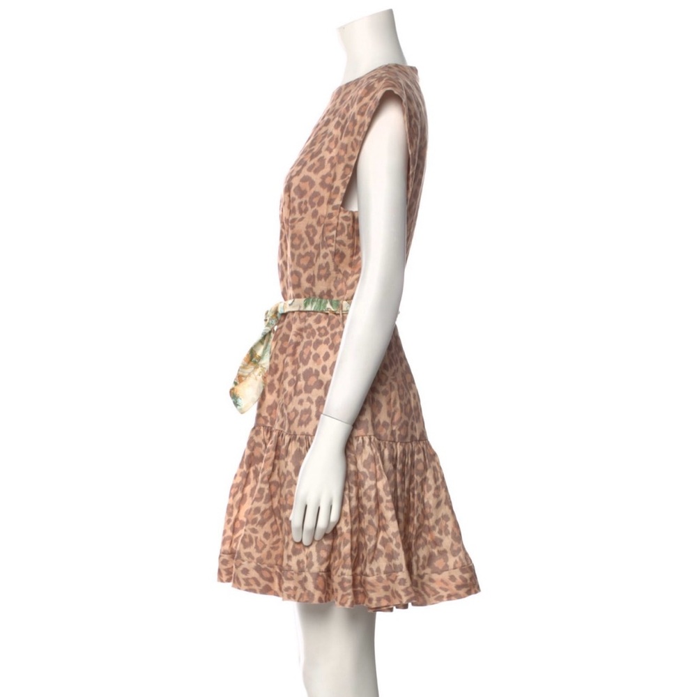 Leopard Print Animal Print Zimmerman Dress - XS - Picture 2 of 3